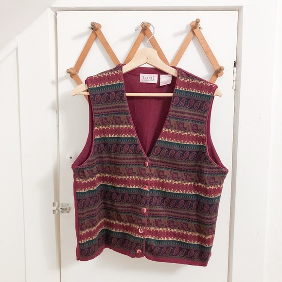Vintage Tabi Cotton Vest - Picture 1 of 8
